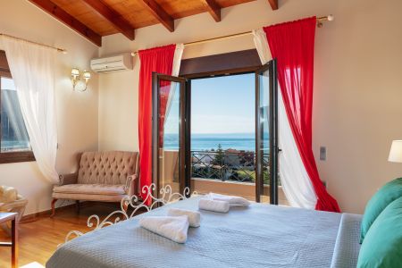  balcony door in the bedroom