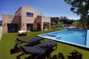 Picturesque Green Surroundings at Pool villa Litsarda Princess