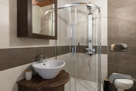  bathroom with shower
