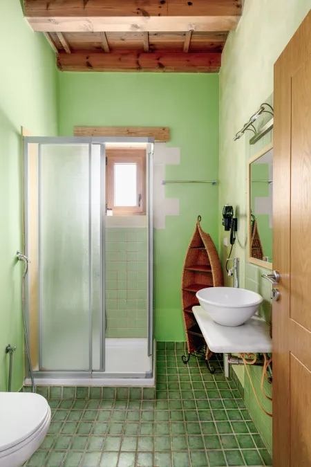 bathroom with shower