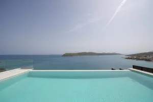 Villa design Danae de luxe avec plage privée à Elounda