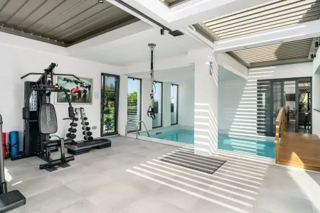  Indoor pool and gym