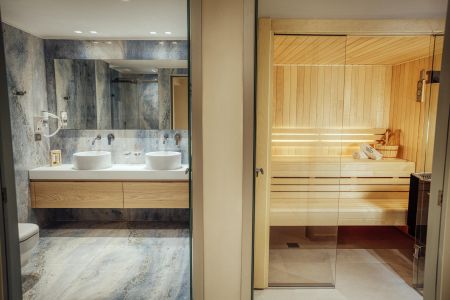 bath and sauna