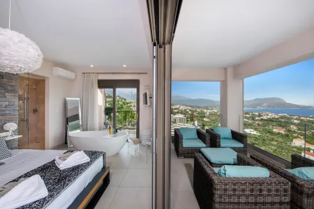 double bedroom and balcony