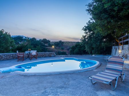  pool at night