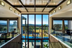 Modern Tropical Villa Adorno, Glass Walls, Pool and Sea View, Close to Clubs, Beach & Culture