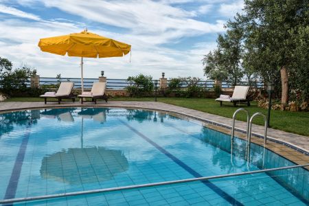  umbrella and pool