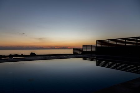  pool at night