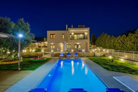  villa at night