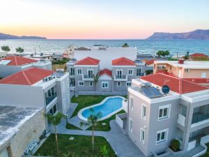 Moderne New Limosa Luxury Residences Erbaut im Jahr 2020 und zu Fuß zum Strand entfernt, in der Nähe der Lagune von Balos