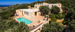 Rustic & Chic Feel Estella Villa in South Crete, Pool and Garden Oasis, Sea and Landscape Views