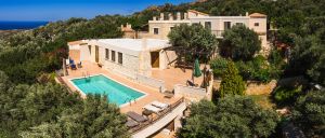 Rustikale & schicke Feel Estella Villa in Südkreta, Pool- und Gartenoase, Meer- und Landschaftsblick