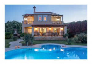 Cool on Top Chloe Villa with Private Pool & Garden Close to Swimming Bay & Rethymno