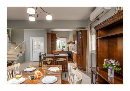  dining and kitchen area