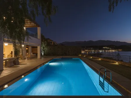  Pool at night