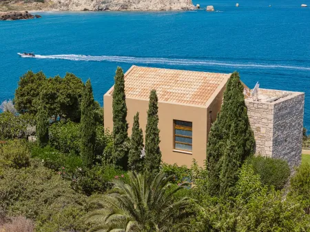  Aerial shot of the exterior