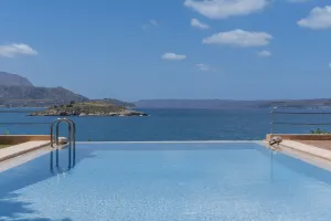 Anemos Villa is a luxury holiday home on the west coast of Crete, fully decked out with all the mod cons.