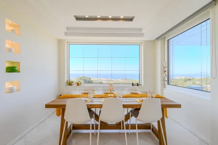  dining area with view