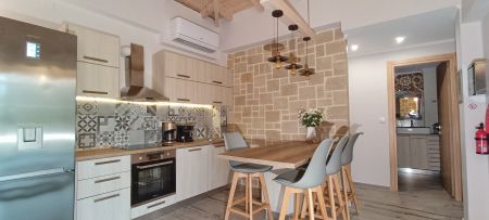   kitchen and dining area