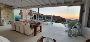 Luxury Villa Thea Pitsidia with view to the Libyan sea