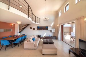 Beliebte Blue Island Villa in Elounda, perfekt für Familie und Freunde, mit allem Komfort.