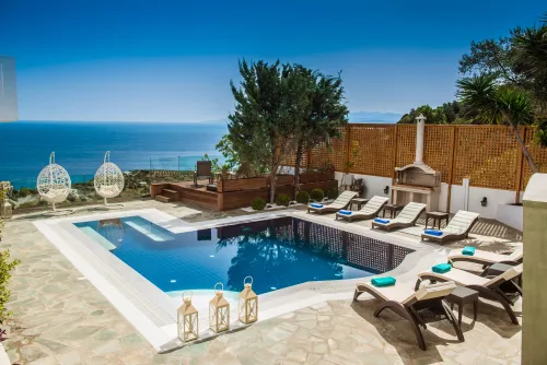   swimming pool and bbq