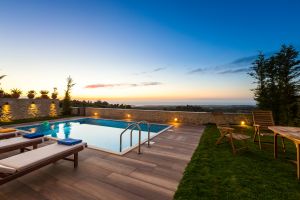 Newly built stylish villa Roupes, near Rethymno