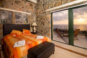 Magnifique vue mer à la Villa Amphitriti avec piscine privée proche plage d'Elafonisi