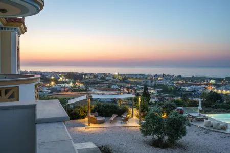 sunset view from the house