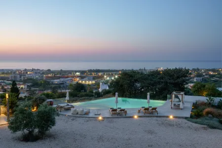  pool at dusk