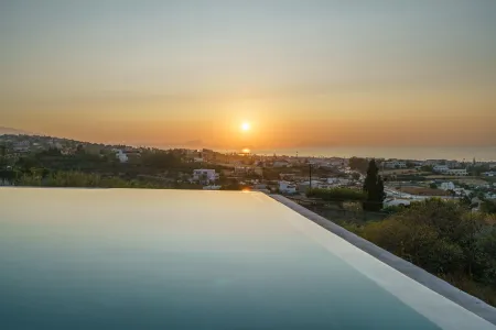  sunset view from pool