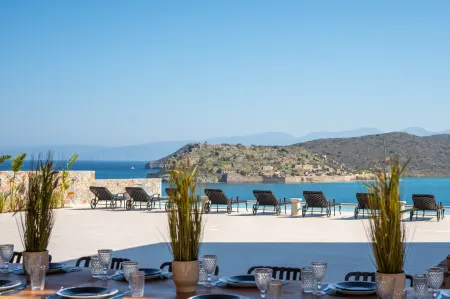  the view from the outdoor dining area
