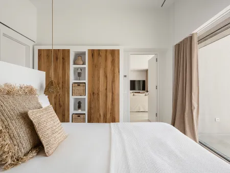  double bedroom with sofa