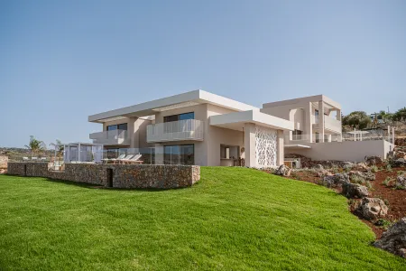  villa exterior and garden