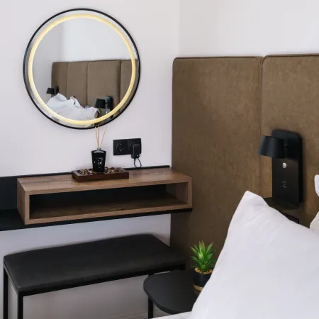  mirror in the bedroom