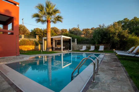  pool and villa