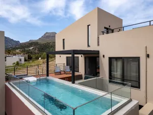 New Villa Dandelion with a Private Pool, 100 m from Plakias Beach