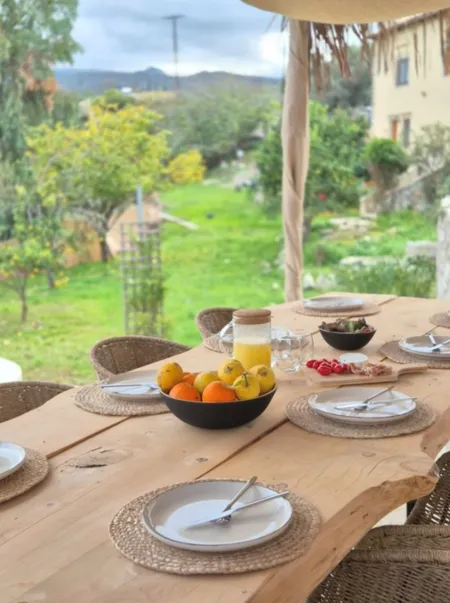   outdoor dinning table