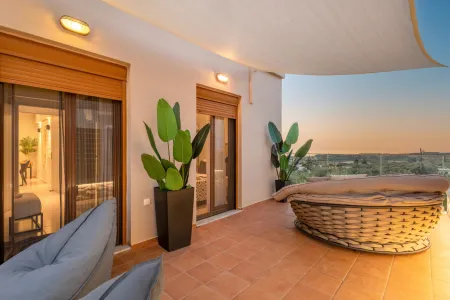 patio connected to the bedrooms