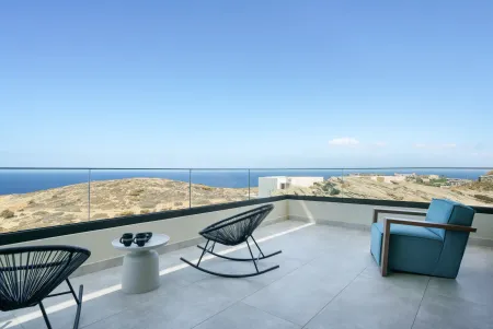   bedroom balcony with sea views
