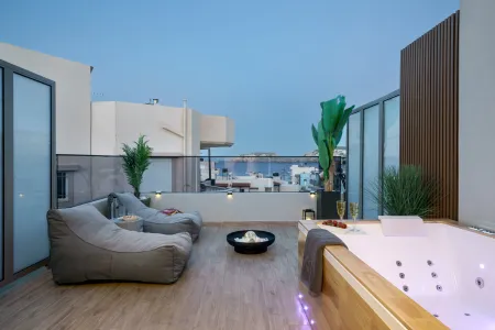  Balcony at night