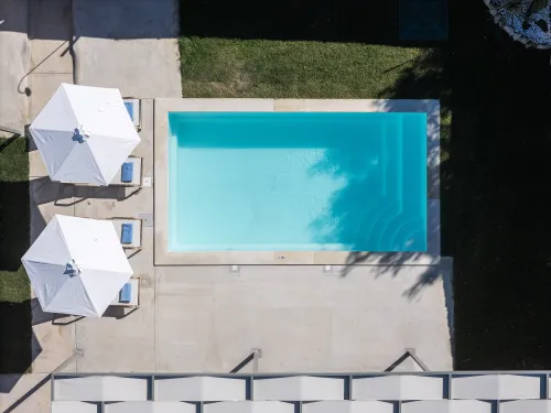  aerial pool view