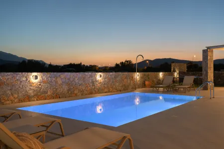  poolside at night