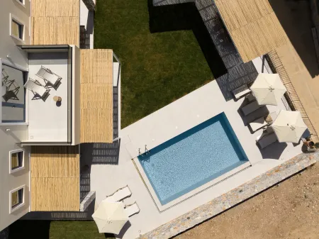  aerial pool view
