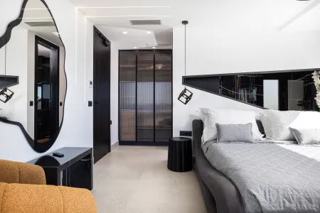   First floor double bedroom with balcony