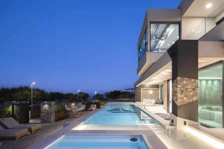  Villa at night