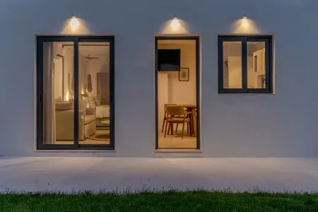  Studio at night