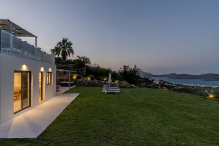  Exterior at night