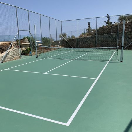 tennis voley court