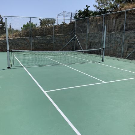 tennis and voley court